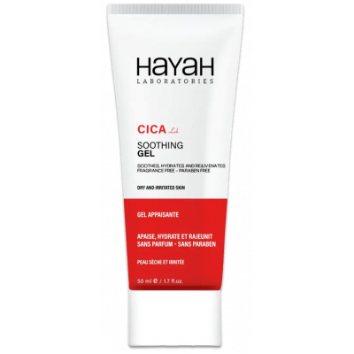HAYAH LABORATORIES CICA LAB SOOTHING GEL FOR DAMAGED & IRRITABLE SKIN 50 ML
